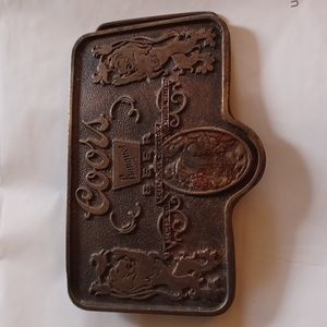 Coors belt buckle